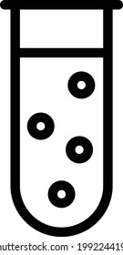 lab vector thin line icon