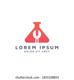 Logo-Design für Lab und Leerzeichen