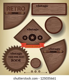 Label abstract,vintage,vector
