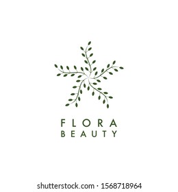 label and badge for beauty, natural and organic product cosmetic, spa and fashion