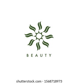 label and badge for beauty, natural and organic product cosmetic, spa and fashion