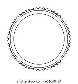 label badge modern style abstract emblem blank