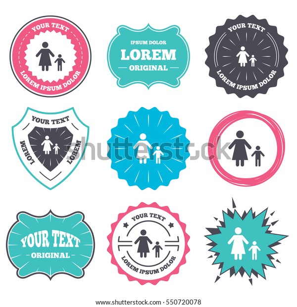 Label Badge Templates Oneparent Family One The Arts Signs