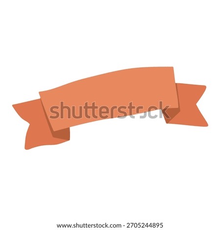 Label banner in cute hand-drawn style for food themes. Great for packaging, branding, stickers, tags, and festive product decoration.