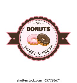 Label, banner, logo of the bakery