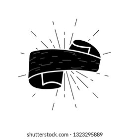 Label banner tag vector