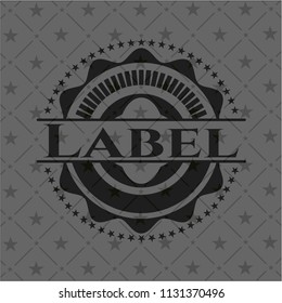 Label black emblem