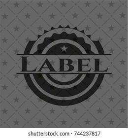 Label black emblem