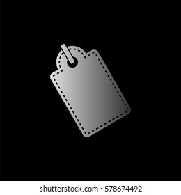 Label -  black vector icon