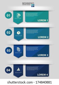 Label Blue Vintage,vector