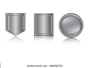 label buttons vector