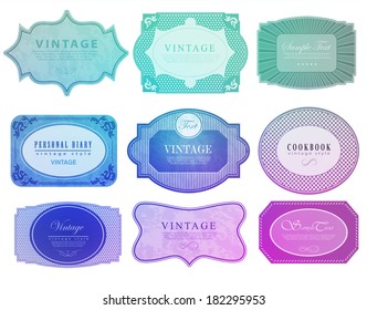 label can be used for invitation, congratulation