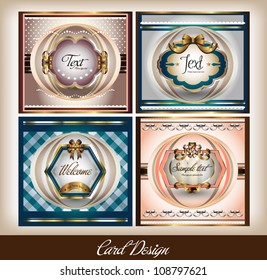 label or card design
