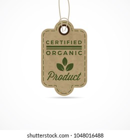 Label Of Certified Organic Design