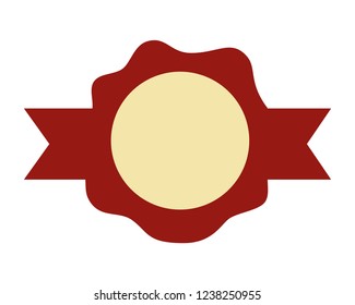 label classic blank ribbon template