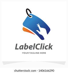 Label Click Logo Design Template