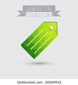 Label for clothing or goods.