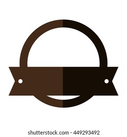 Label concept represented by seal stamp icon. isolated and flat illustration 