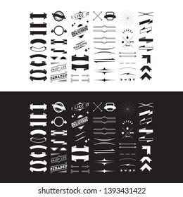 Label and Decorative Vector Sign