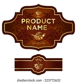 Label design