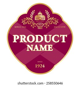 label design