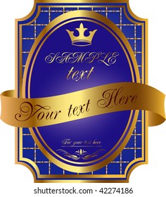 Label design element