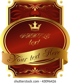 Label design element