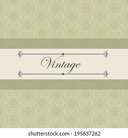 Label design over beige background, vector illustration