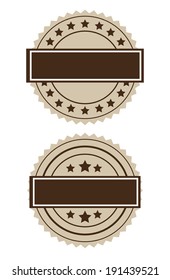 Label design over white background, vector illustration