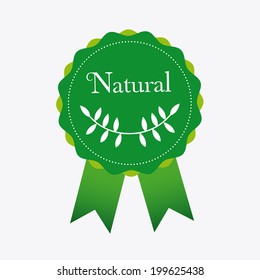 Label design over white background, vector illustration
