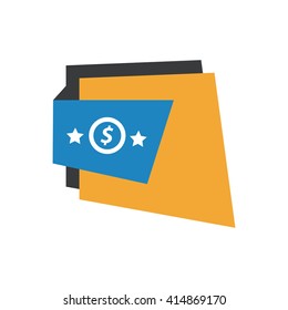  Label Design Star   Blue, yellow, black