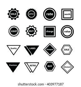 Label Design vector
