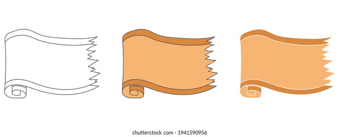 label design vector illustration. hand drawn element. black and white outline