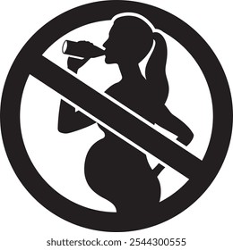Label Do not drink during pregnancy