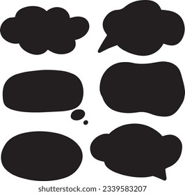 Label draw balloon tag speak