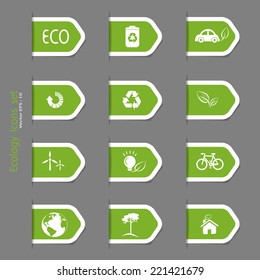 Label - Ecological Icons set