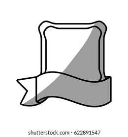 label emblem ribbon style