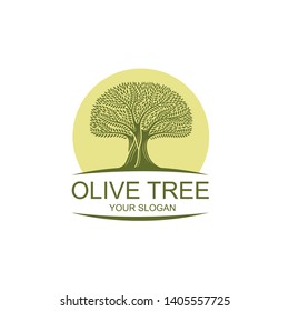 etiqueta para aceite de oliva virgen extra con olivo decorativo