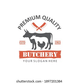 Label Farm Animals Cow Chicken Sheep Stock Vector (Royalty Free ...