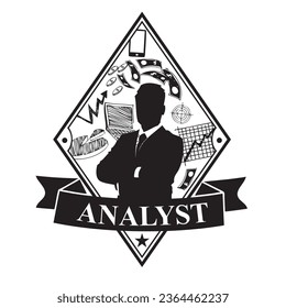 Label for a financial analyst working in marketing