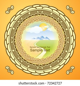 Label for flour production