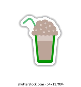 Label Frames and badges vector icon design collection coffee emblem coffee to go