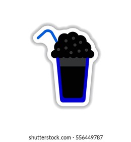 Label Frames and badges vector icon design collection coffee emblem coffee to go