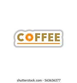 Label Frames and badges vector icon design collection coffee emblem