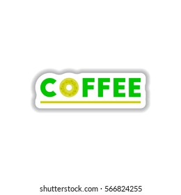 Label Frames and badges vector icon design collection coffee emblem