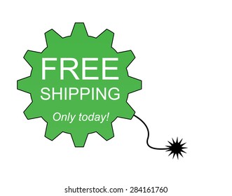 Label free shipping