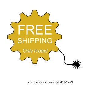 Label free shipping