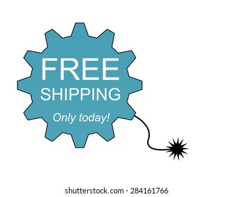 Label free shipping