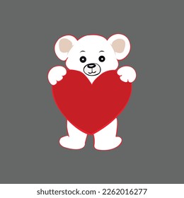 label of girl teddy bear and ribbon with its a girl message.Cute teddy bear toy with heart balloon seamless pattern texture background for kids birthday or Saint Valentine's day.