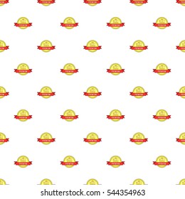 Label high special price pattern. Cartoon illustration of label high special price vector pattern for web